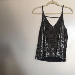 SOFT VELVET tank top
